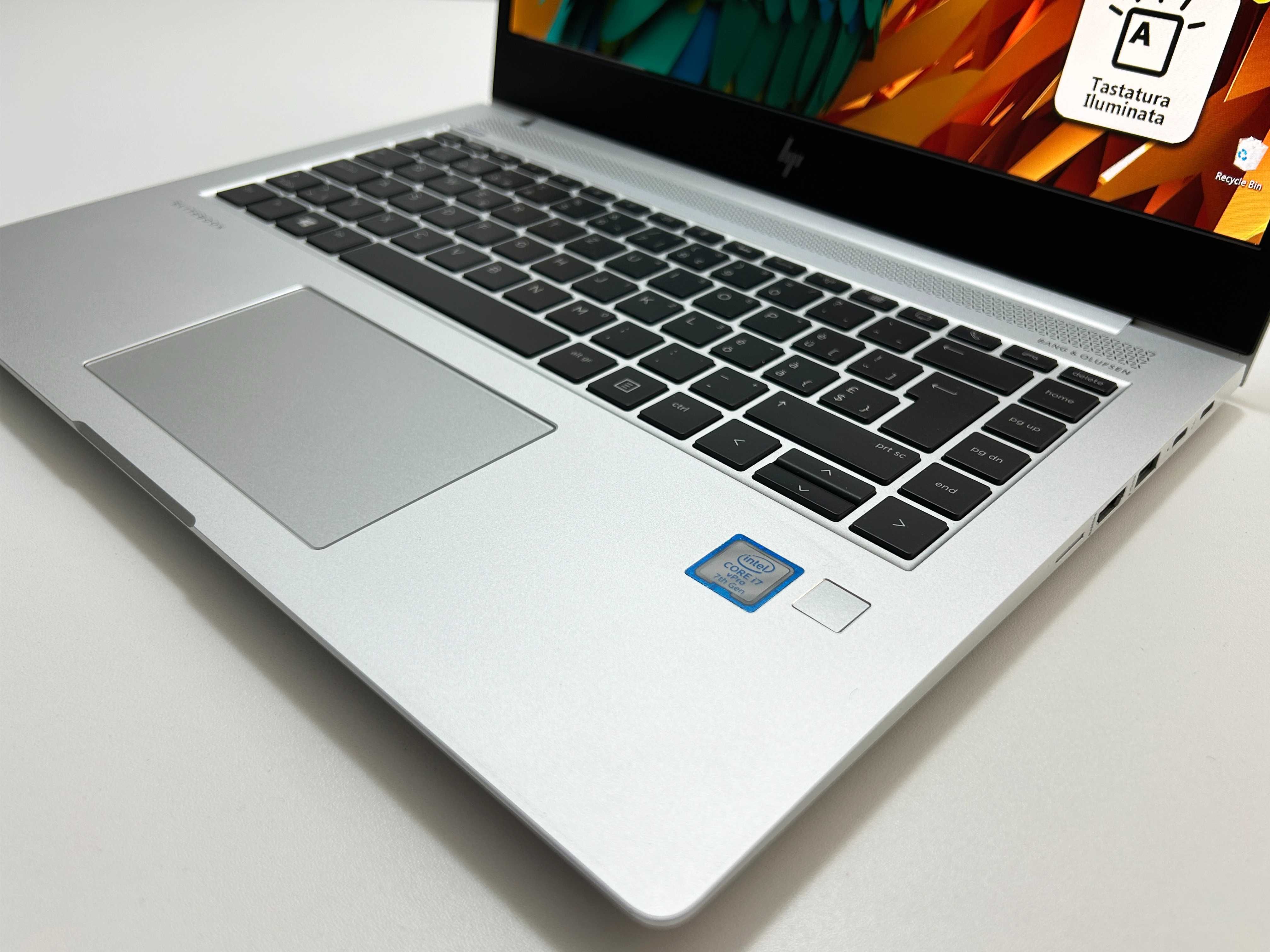 Laptop HP EliteBook i7 FHD SSD ultraslim Bang&Olufsen CA NOU