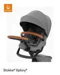 Чисто нова сива бебешка количка Stokke Xplory