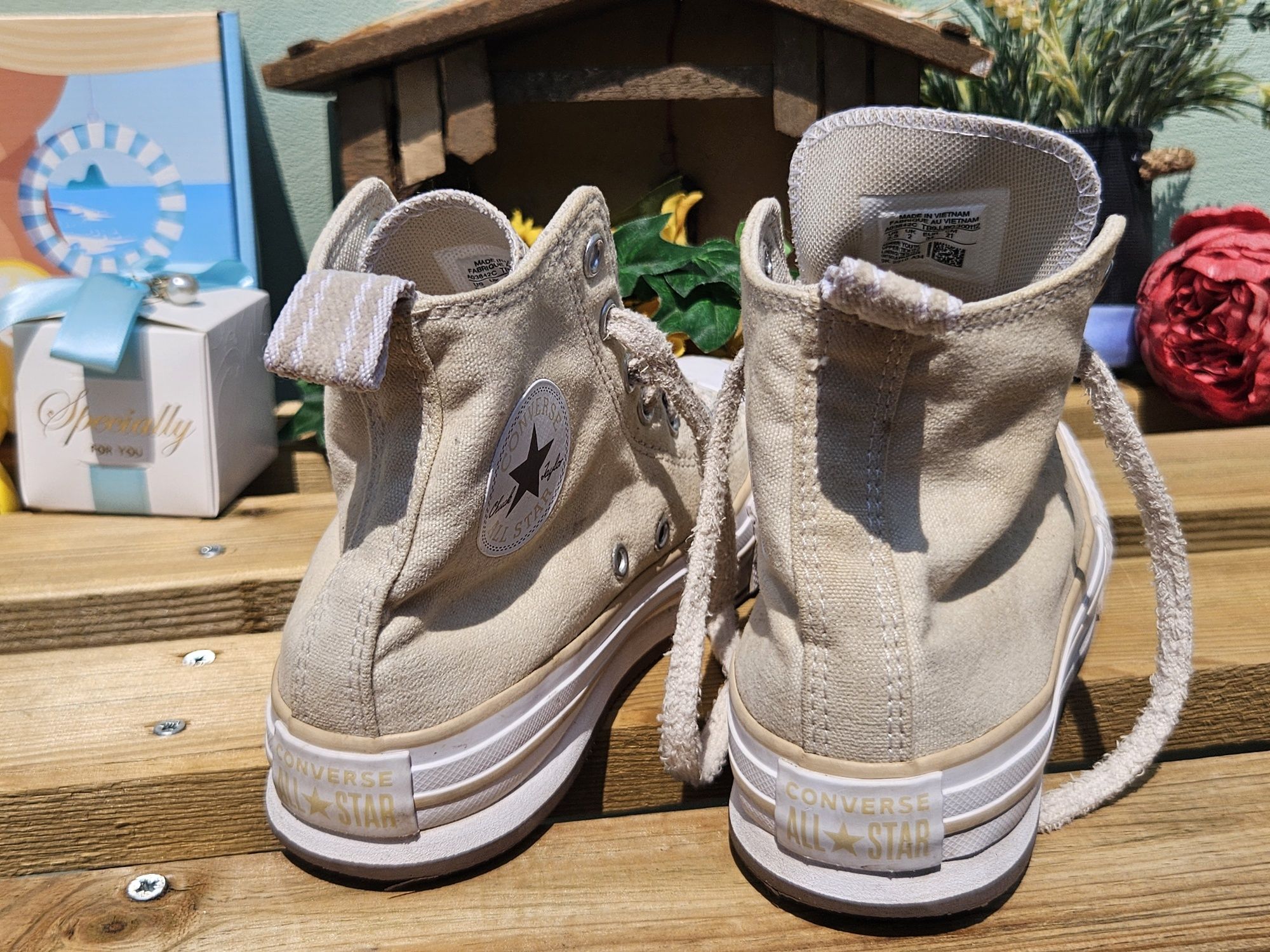 Converse кецове на платформа N34