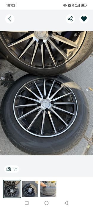 Vossen R16 Diska balon cobolt nexia3 sparkga tushadi