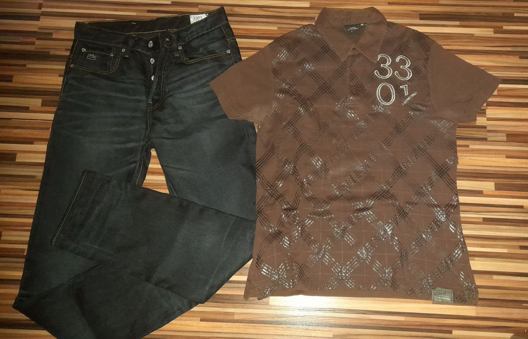 G STAR Raw оригинални дънки(М) и блуза(L)