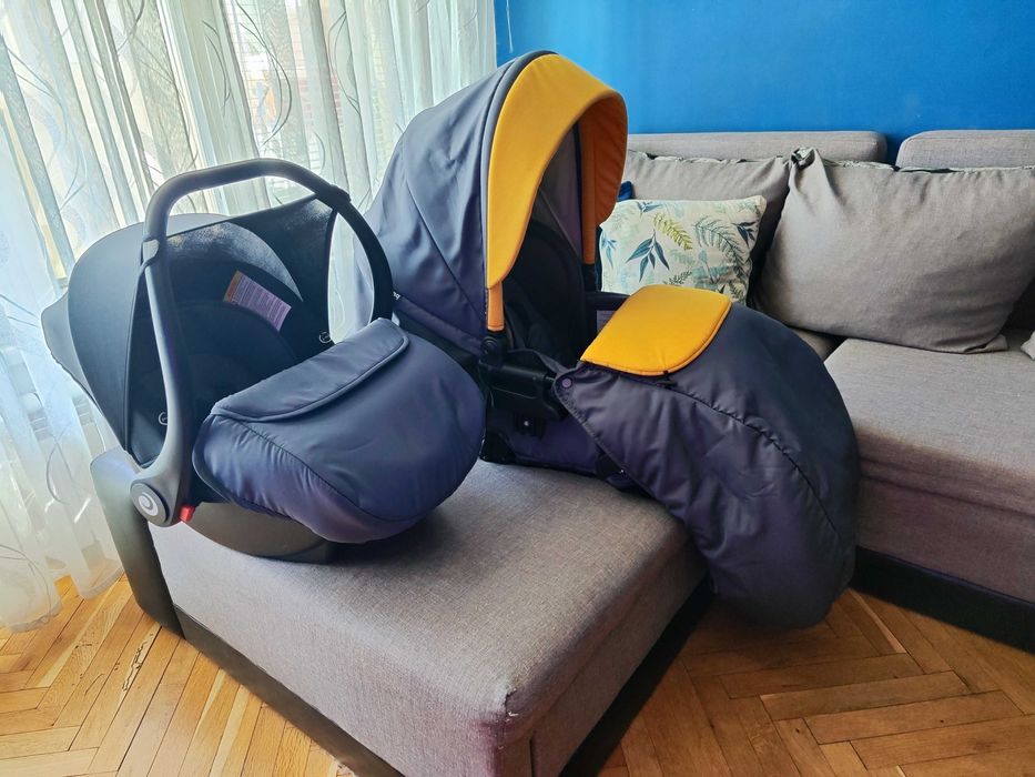 Бебешка количка Buba Forester 3в1