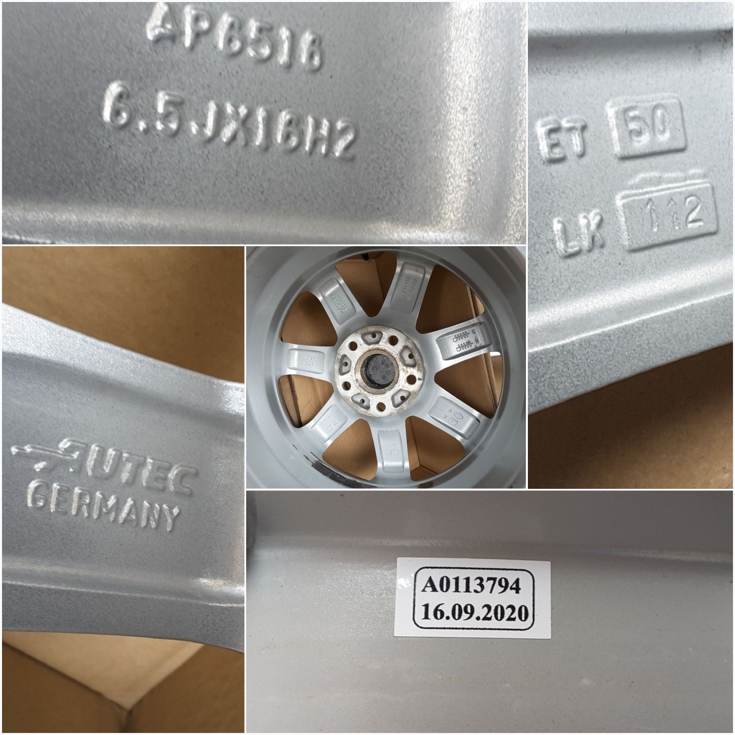 jante aliaj 16; 5x112; Skoda Octavia 2, Octavia 3, Octavia 4