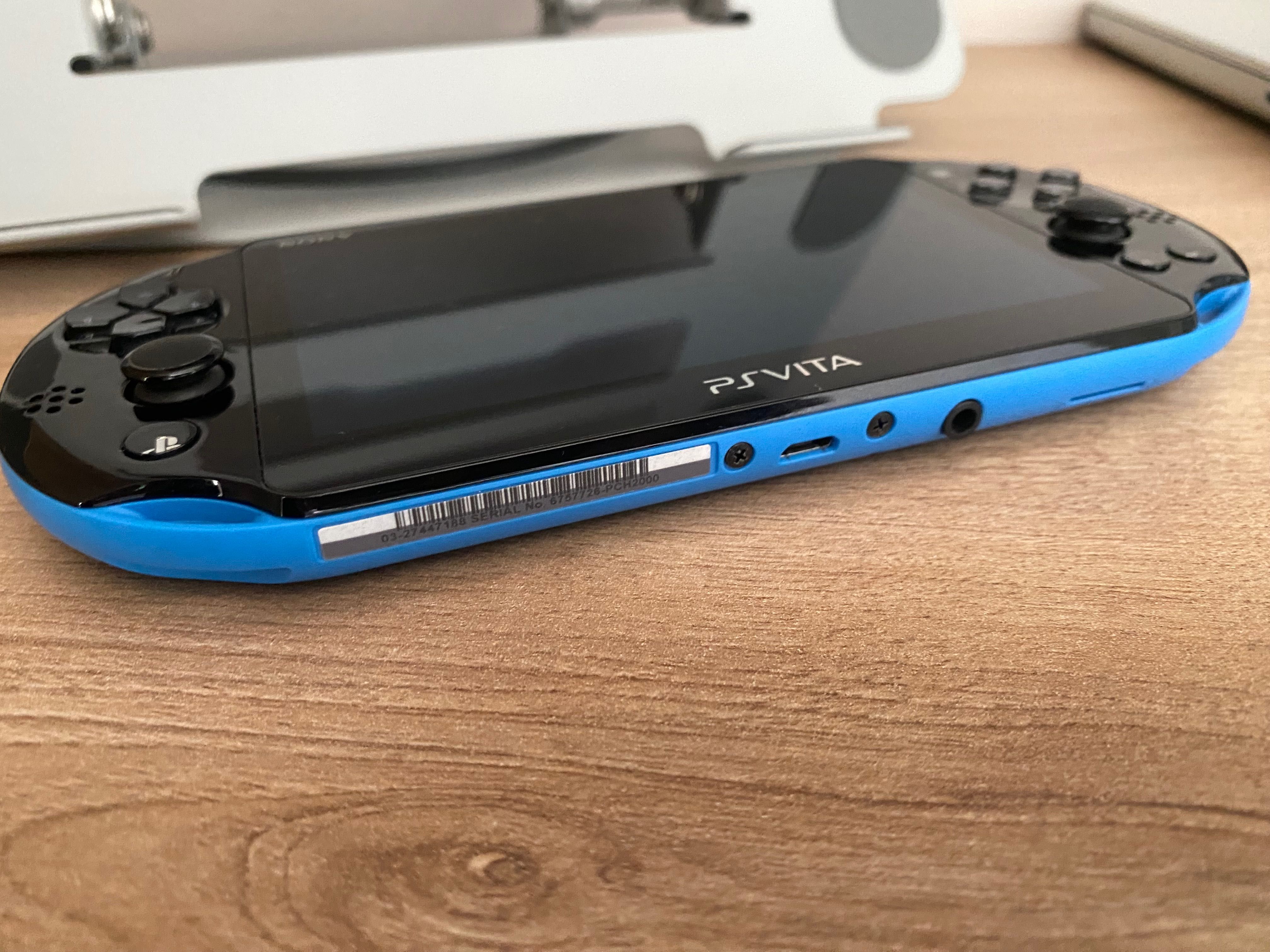 Sony PS Vita Slim – Negru & Albastru – 128GB – Modată