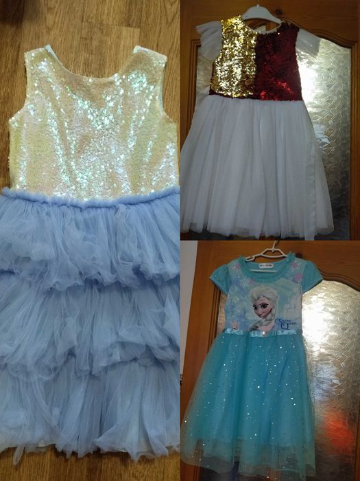 Платья новые 5-6 лет