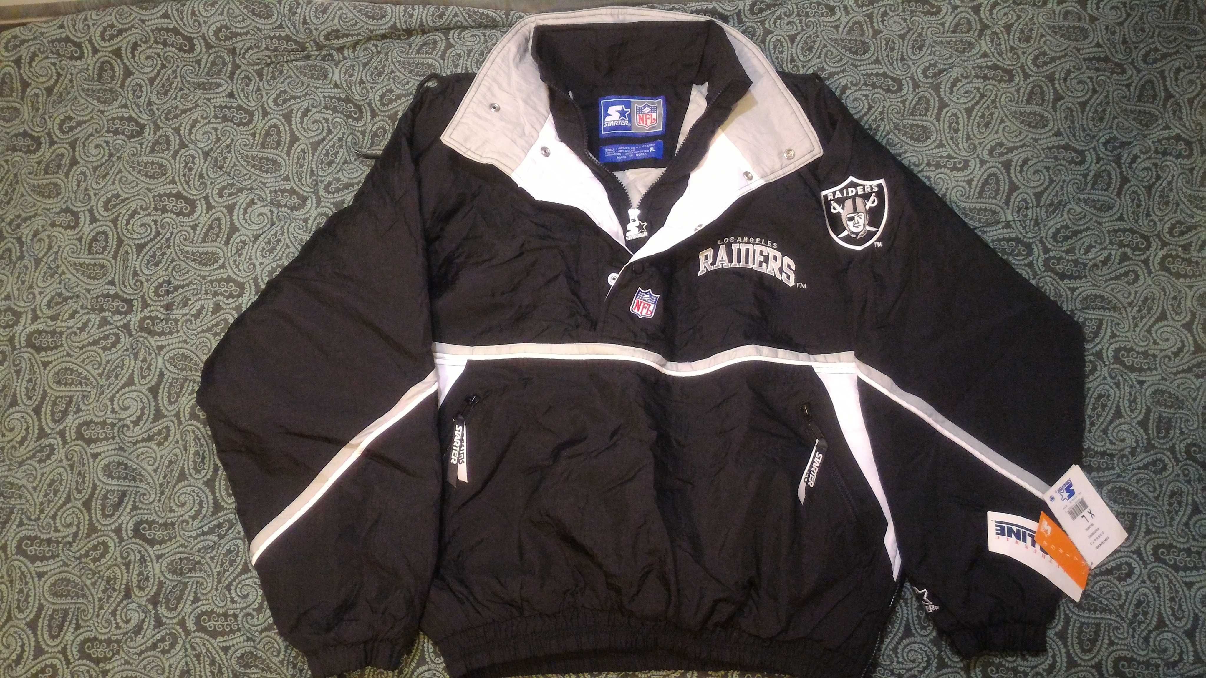 Новая винтажная куртка NFL Los Angeles Raiders, пр-во Starter, р-р XL.