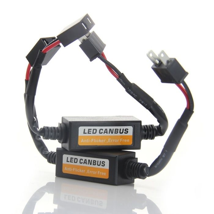 LED canbus декодер за грешка H7 H1 H4 HB4 decoder изгоряла крушка лед