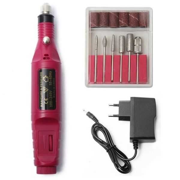 Kit unghii Extra, lampa led SunOne, pila electrica, suport, geluri