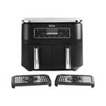 Airfryer Foodi DualZone AF300 , 2400W, 7.6L, 6 funcții de gătit, Nou