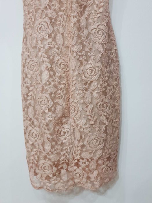 Rochiță scurtă, roz pudră