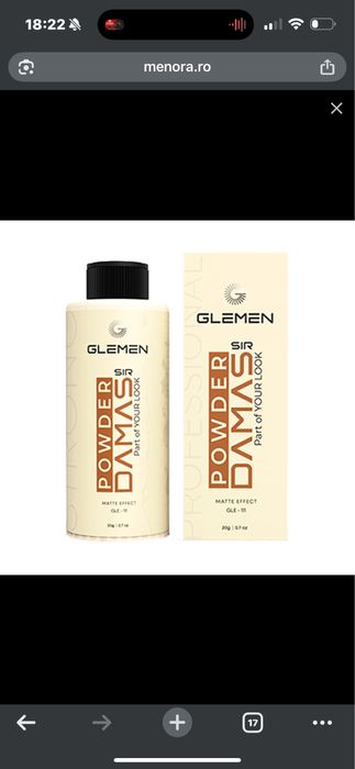 Pudra de par Glemen