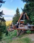 Case si cabane din lemn A-Frame