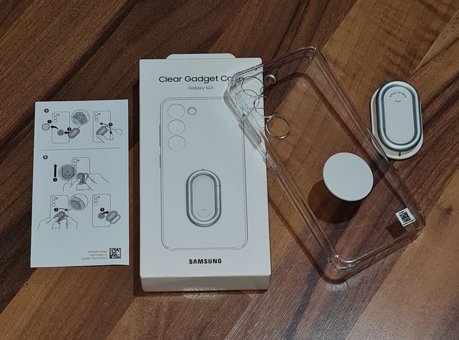 Husa originala Samsung Clear Gadget Case Galaxy S23 S911