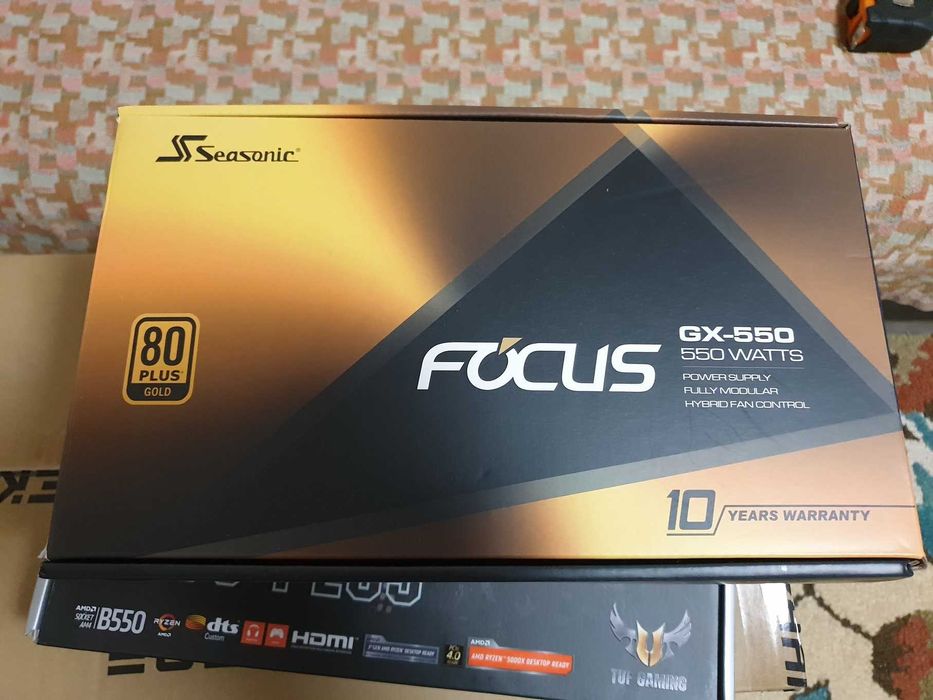 Seasonic FOCUS PLUS Gold 550W GX-550 (SSR-550FX)