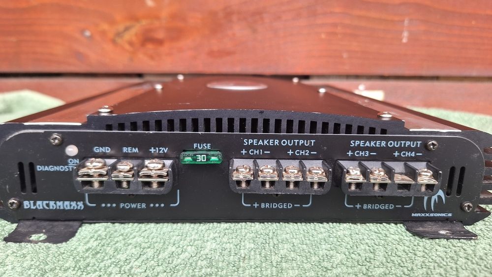 Amplificator Crunch Blackmaxx mxb 4100,alpine kicker