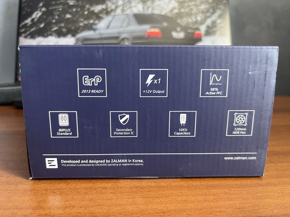 Захранване Zalman MegaMax 600w Bronze