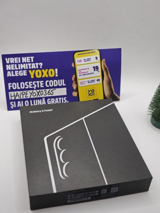 Samsung Z Fold 7 256 gb Jet black Nou doar desigilat
