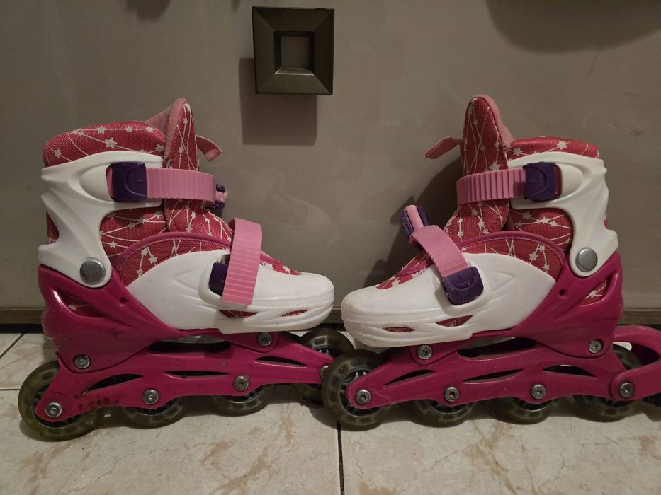 Patine cu rotile marime 30-33 + set protectii