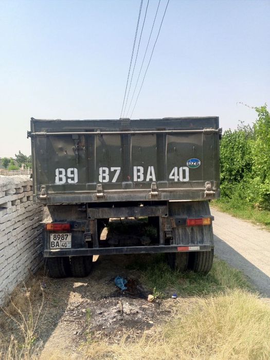 КамАЗ прицеп узи агдарувчи