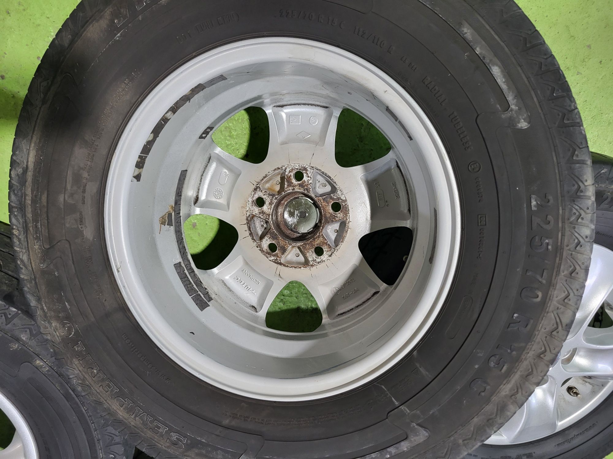 15 5x118 Fiat Peugeot Citroen лети джанти 5х118