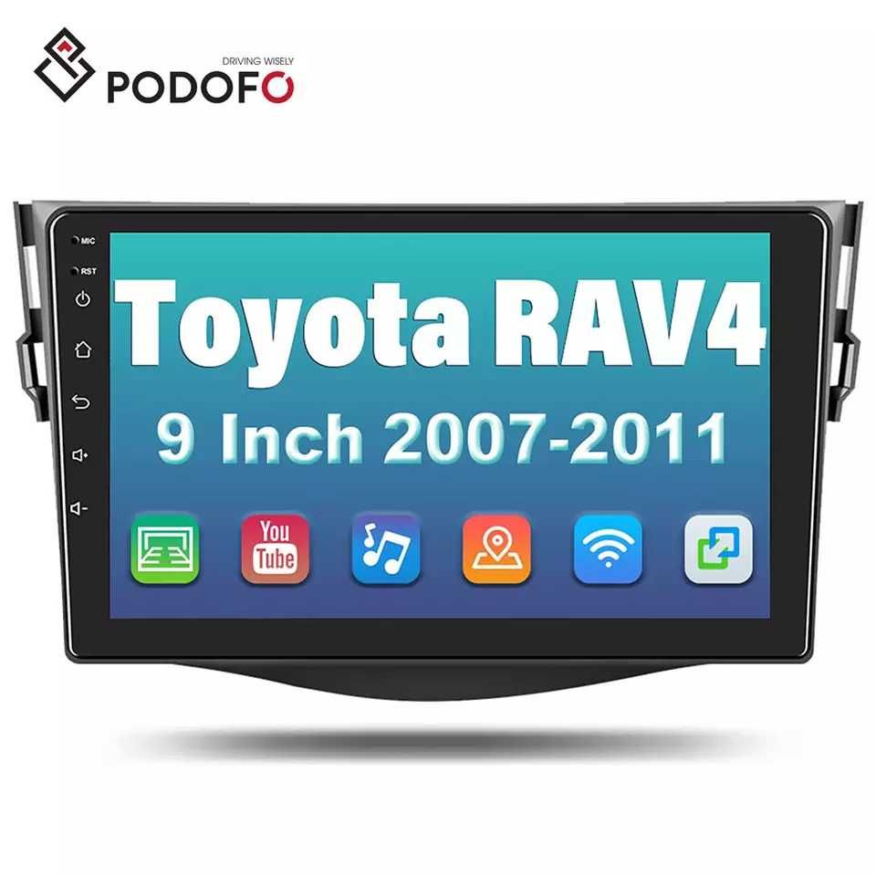 Двоен дин за Toyota RAV4 Мултимедия навигация  за RAV 4 с Android