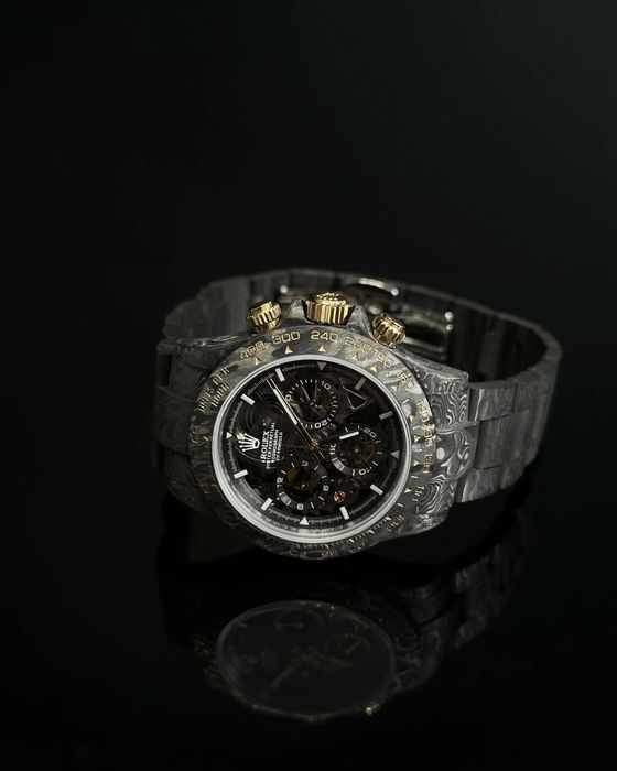 Rolex Ролекс ZIF REMOULD – Carbon Shadow in Gold (Custom Daytona 40mm)