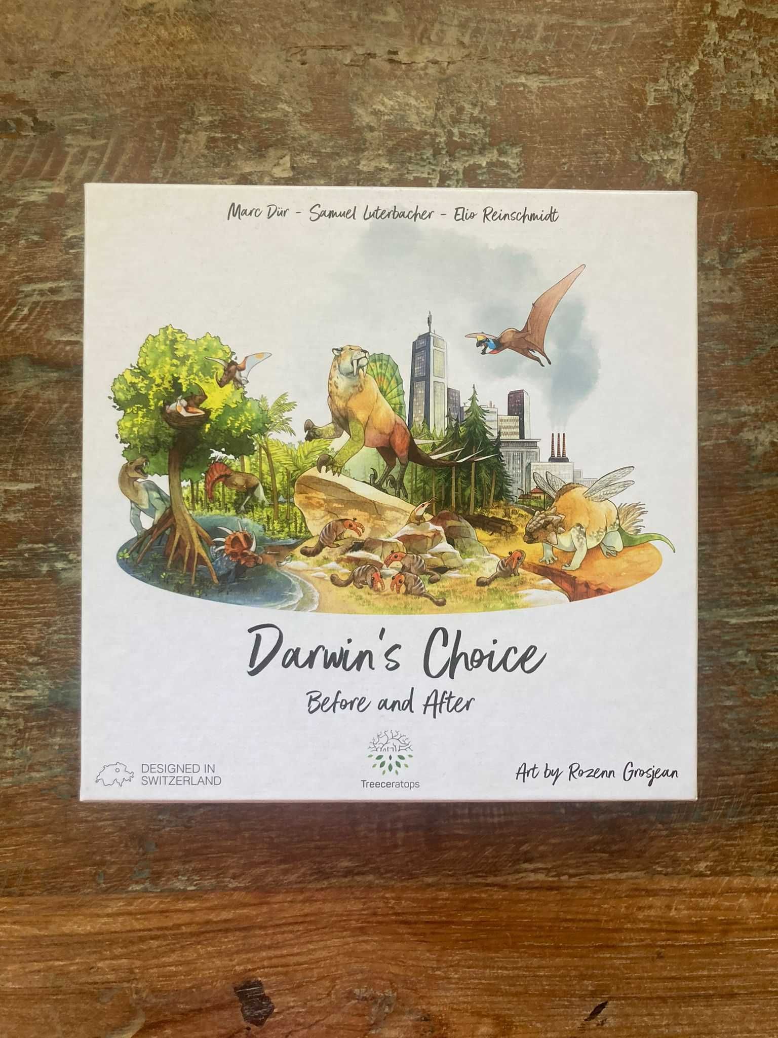 Darwin's Choice: Before and After   - board game