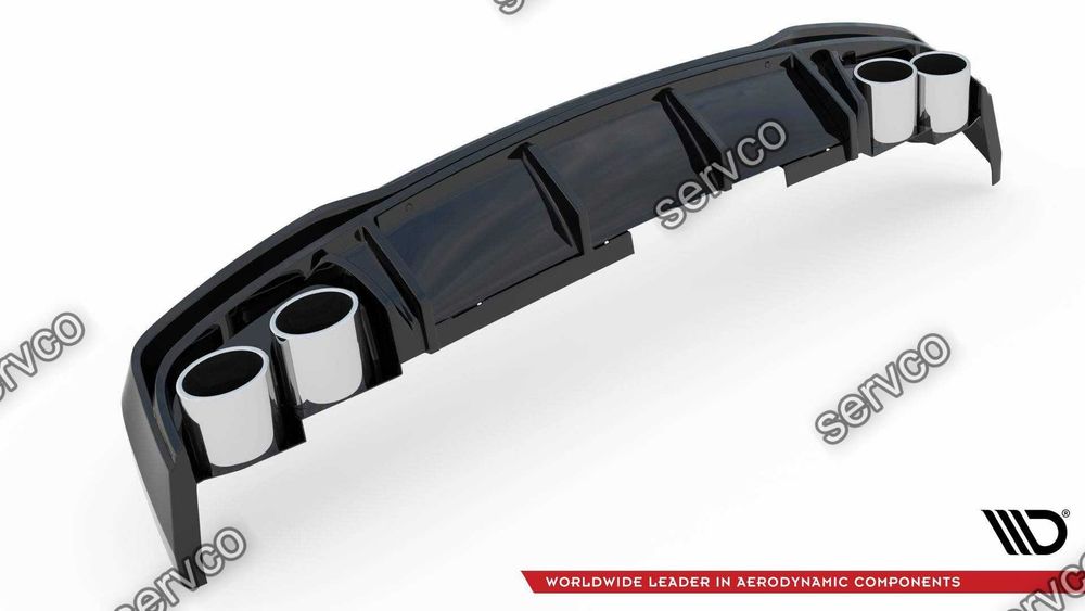 Difuzor bara spate si imitatii evacuare Audi A6 C8 S-Line 2023-2025 v6
