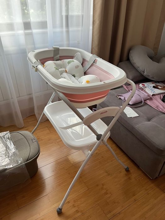 Cădiță pliabilă cu suport