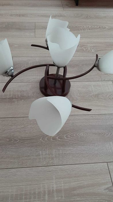 Lustra camera 5 abajururi