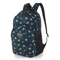 rucsac ghiozdan PUMA ACADEMY BACKPACK UNISEX verde floral+negru