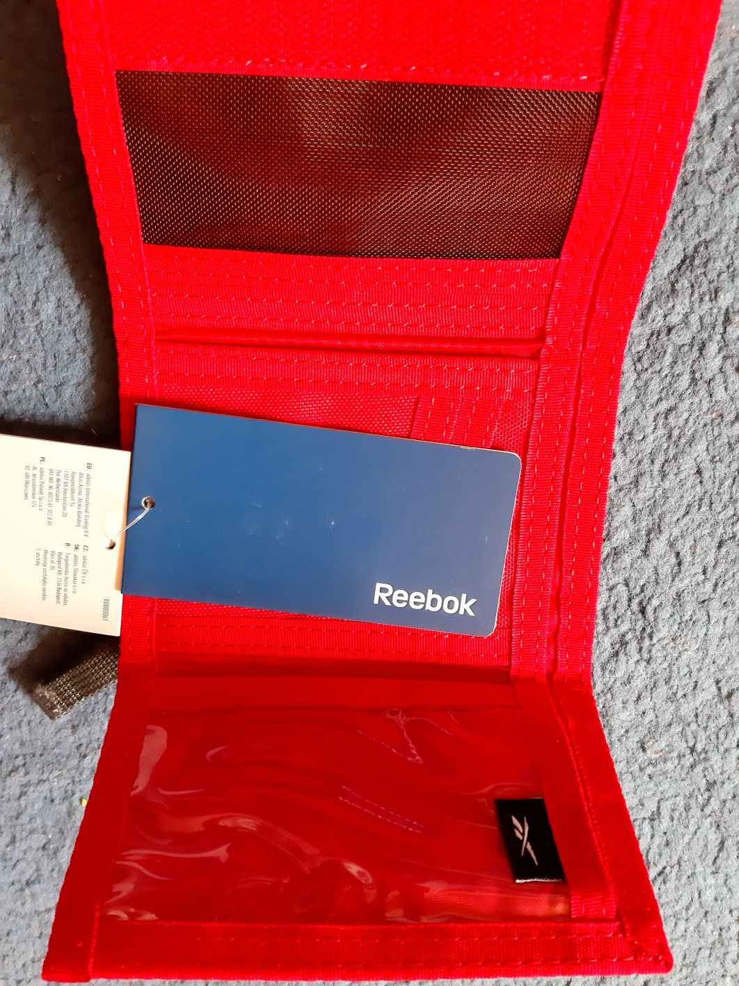 Portofel Reebok Rosu Nou Unisex