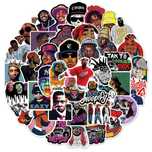 Стикери за декорация 50x-Old school hip-hop/2pac,Biggie,Eazy-e,Dr Dre