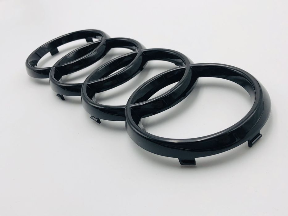 Emblema Audi Grila 285 mm negru