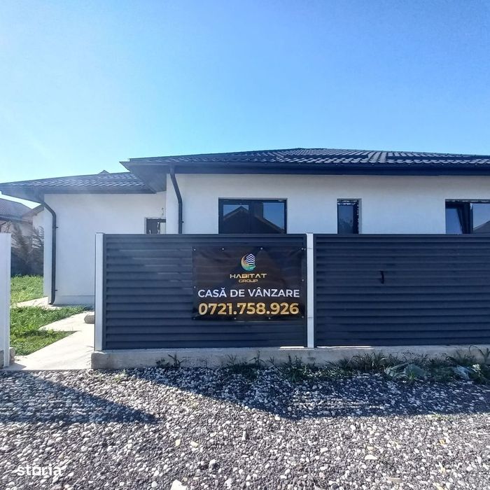 Nou! Casa Parter 4 Camere 2 bai Gata De Mutat Domnesti Primarie