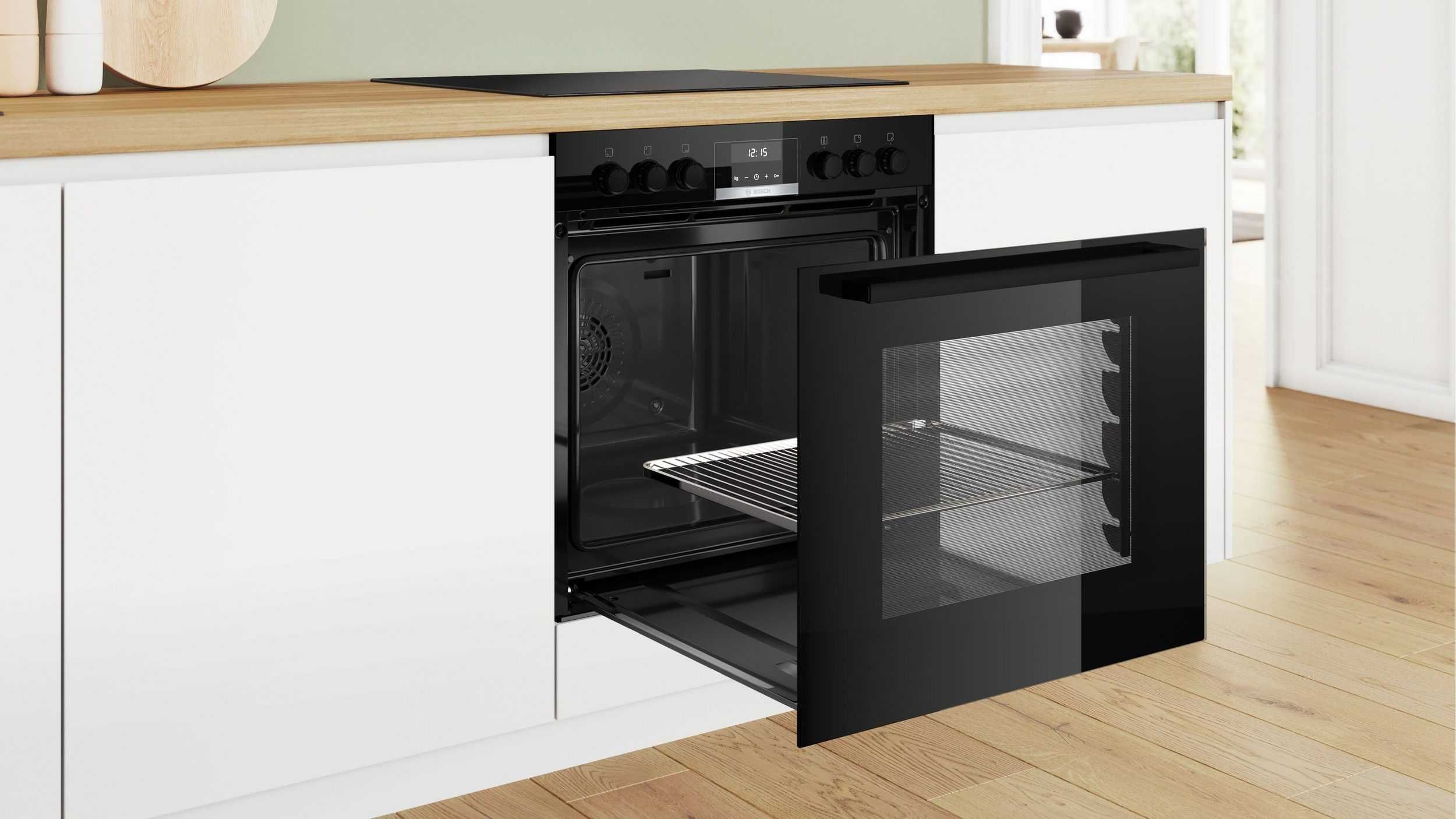 Фурна за вграждане BOSCH HND615LS67 + Индукционен плот