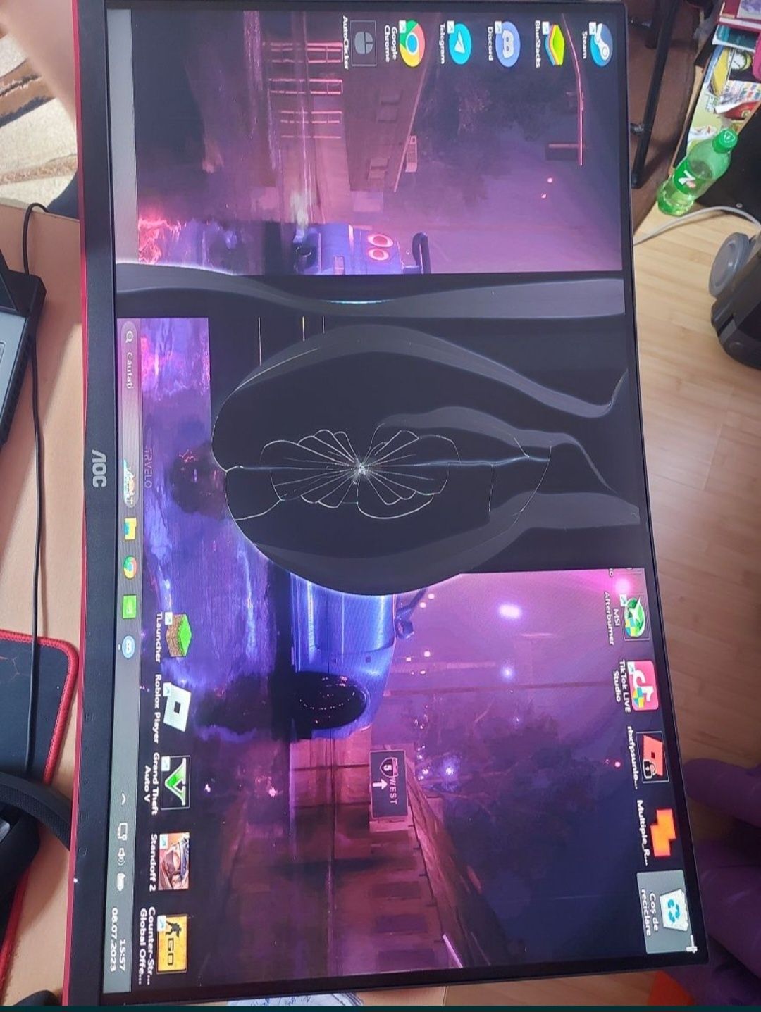 Monitor calculator gaming AOC