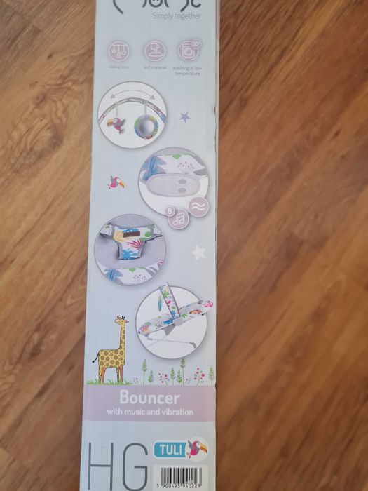 Baby bouncer ca si nou, nastere pana la 9 kg