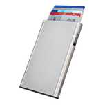 Tru Virtu Click & Slide Card Case Silver Arrow