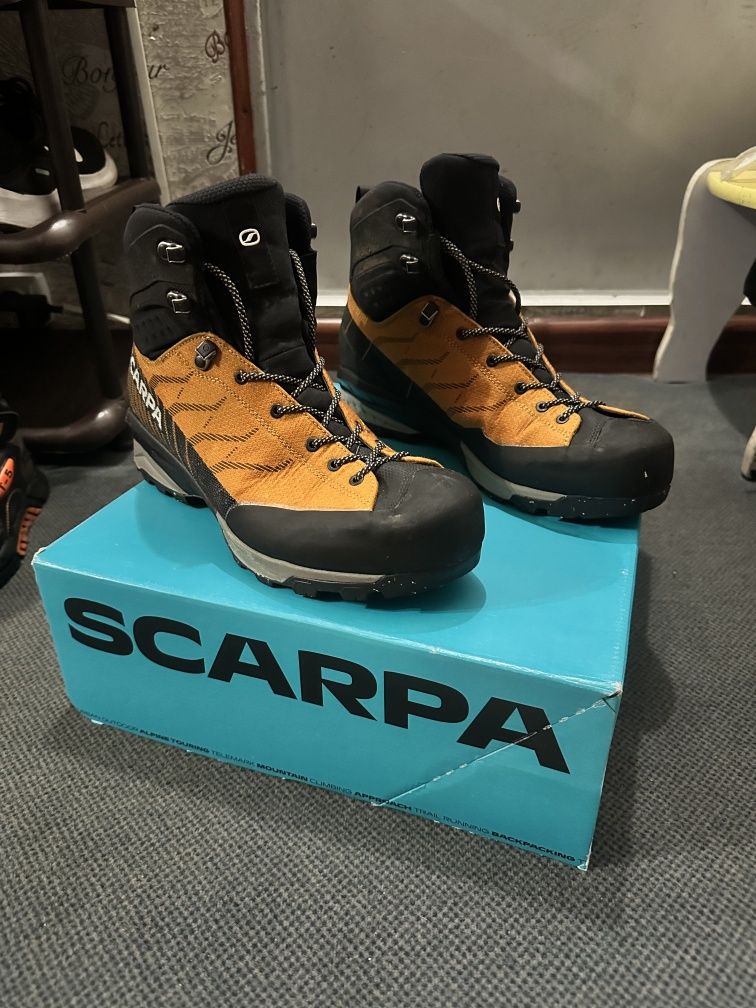 Ботинки Scarpa mescalito trk planet gtx | обувь для альпинизма