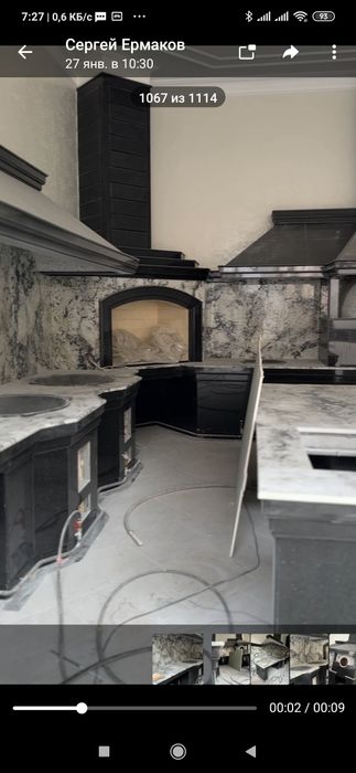 Строим летние кухни, барбекю, камин.