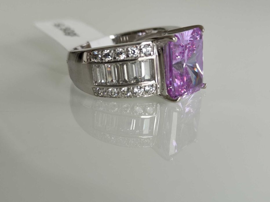 Inel aur 14k cu zirconii 9,3gr