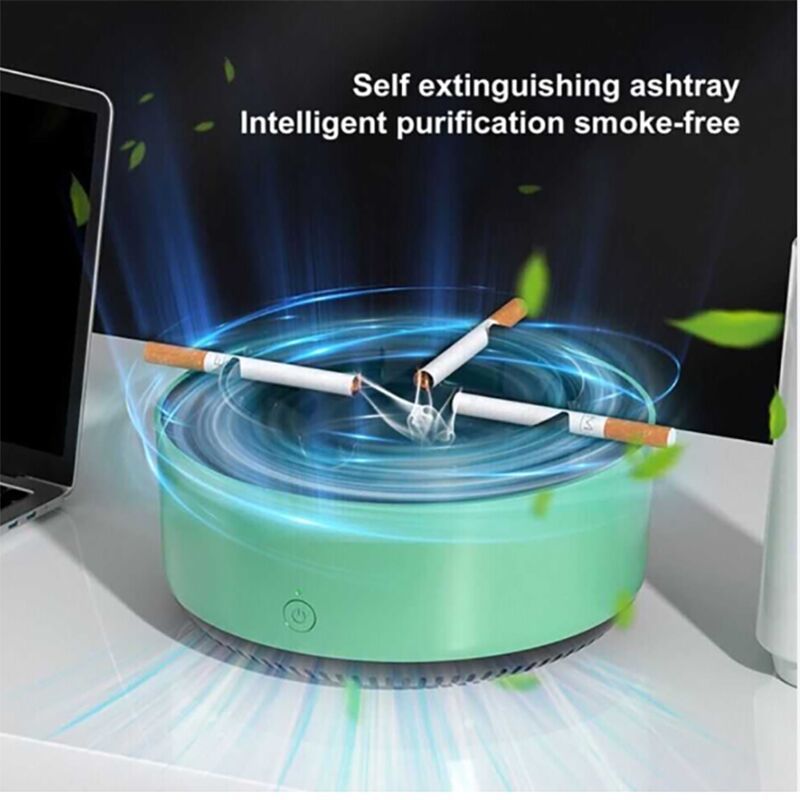 НЕМСКИ Бездимен пепелник – SmokelessAshtray + ЛЕД ФЕНЕР