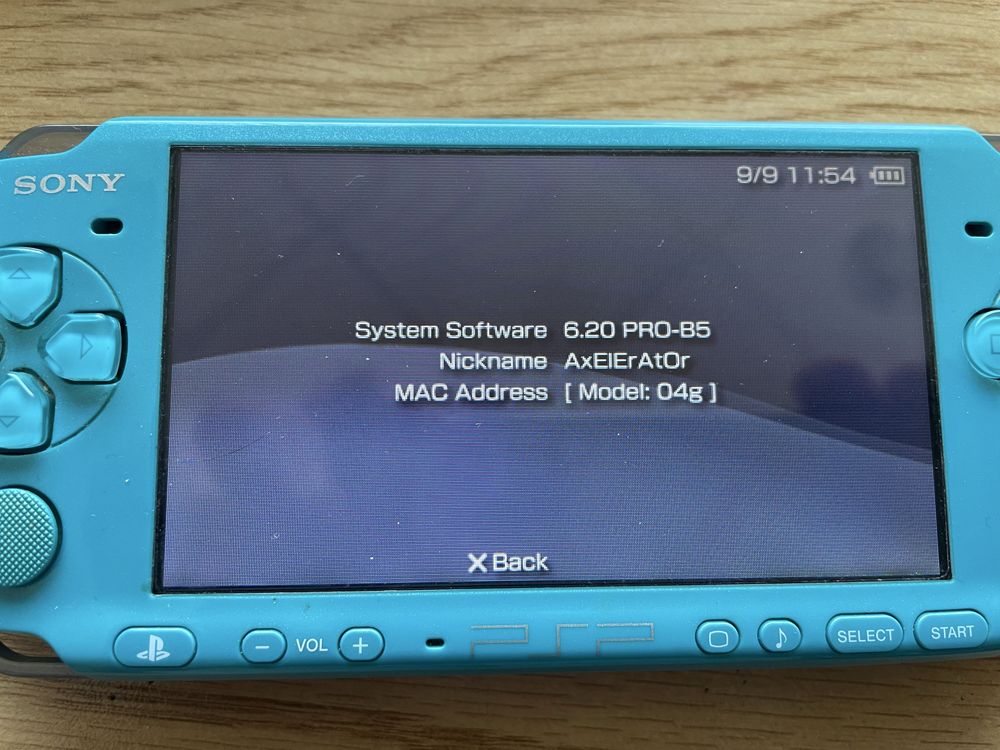 PSP-3004 128gb.