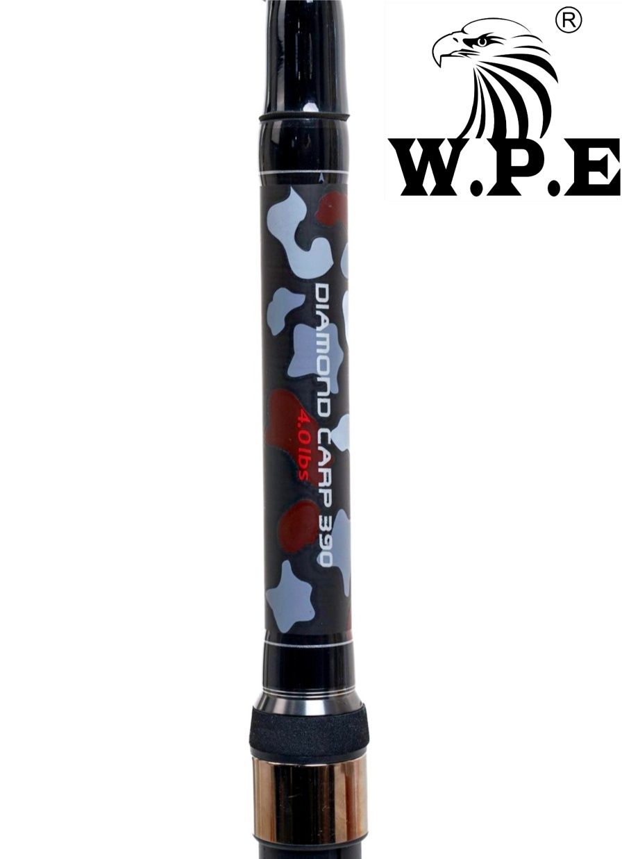 Удочка карповик "WPE DIAMOND CARP 3.90" 4-lbs, тест до 180