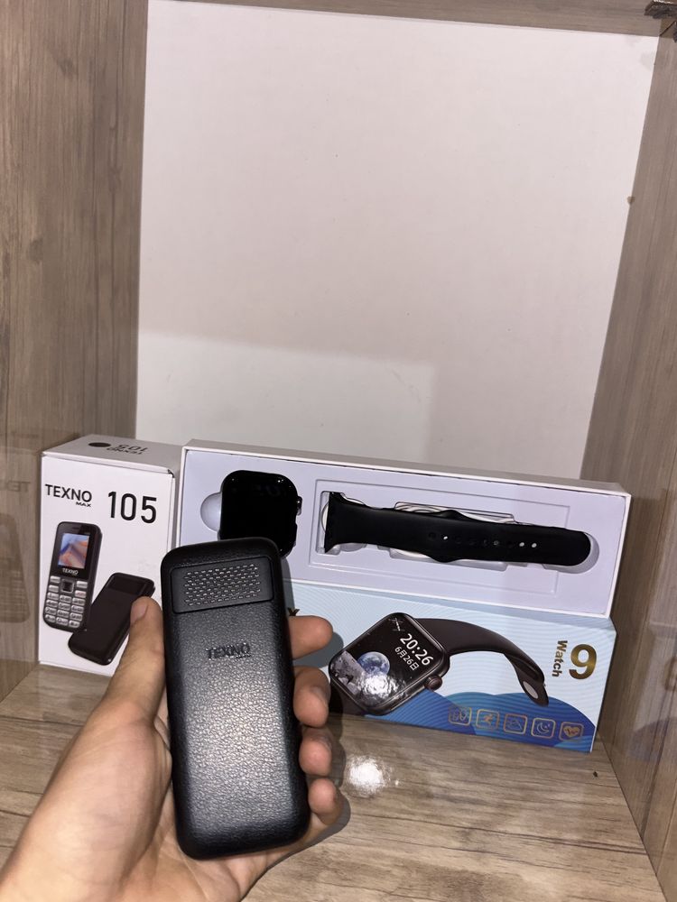 Texno 105 max va smart soat