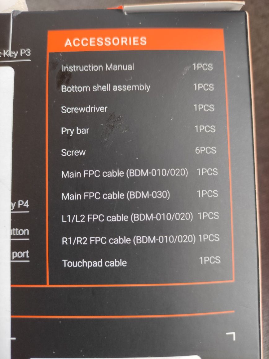 Butoane Controller PS5 Noi - Charm Focus Remap Kit