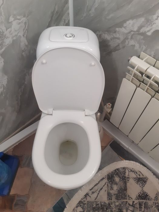 Кафель б/у унитаз