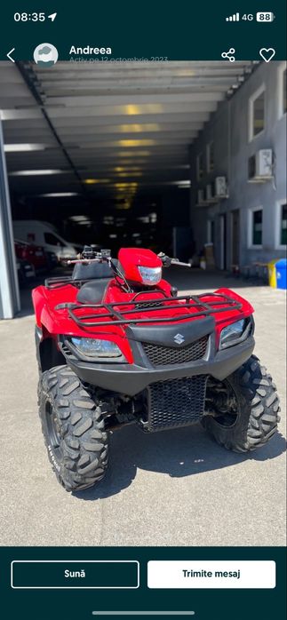 Vand ATV Suzuky KingQuad 700