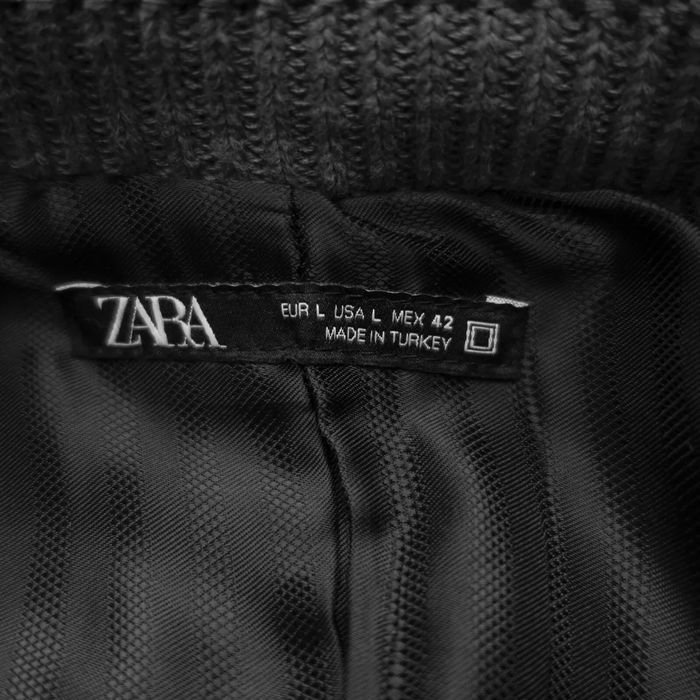 Palton barbati Zara, gri, NOU, marimea L/42